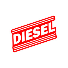 Adhesive Diesel Fuel Label for Tanks