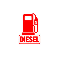 Bold Diesel Label for Bikes and Cars