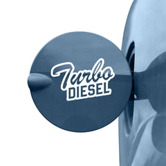 Minimal Design Diesel Tank Label Decal