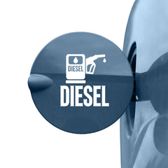 Diesel Tank Caution Notice Decal