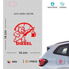 Diesel Sticker for Car | High Adhesion & Fade Proof