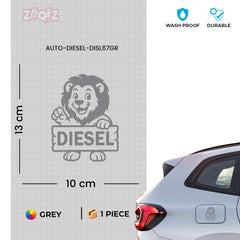 Diesel Sticker for Car | Perfect for Auto Enthusiasts