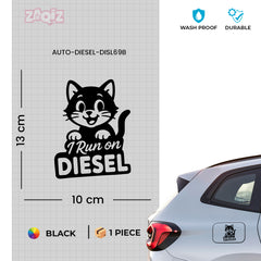 Diesel Sticker for Car | Long-Lasting Automotive Decal
