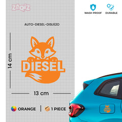 Diesel Sticker for Fuel Tank | Car Exterior Accessory