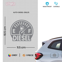 Bright and Bold Diesel Tank Sticker