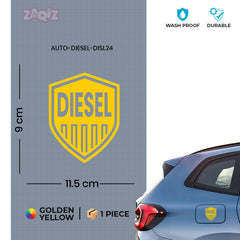Diesel Marker for Fuel Cap Guidance