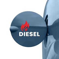 Professional-Grade Diesel Tank Decal