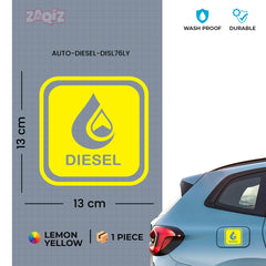 Buy Diesel Sticker for Fuel Tank Cap Online | Zaqiz Collection