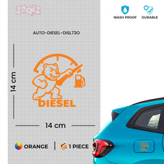 Diesel Sticker for Car | High Adhesion & Fade Proof