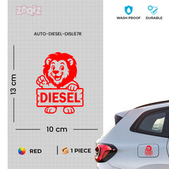 Diesel Sticker for Car | Perfect for Auto Enthusiasts