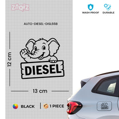 Custom Diesel Sticker for Car | Personalized Fuel Tank Design