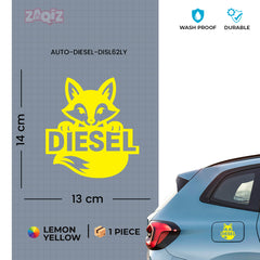 Diesel Sticker for Fuel Tank | Car Exterior Accessory