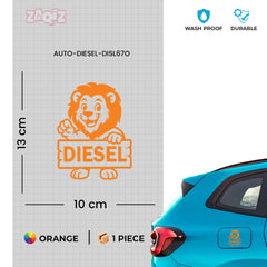 Diesel Sticker for Car | Perfect for Auto Enthusiasts