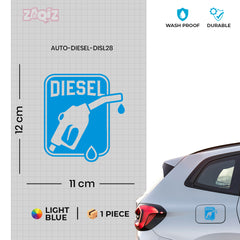 Diesel Warning Decal for Easy Safety