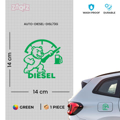 Diesel Sticker for Car | High Adhesion & Fade Proof