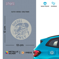 Designer Diesel Sticker for Fuel Tank | Unique Print
