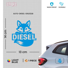 Diesel Sticker for Fuel Tank | Car Exterior Accessory