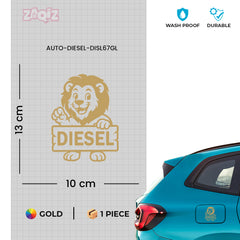 Diesel Sticker for Car | Perfect for Auto Enthusiasts