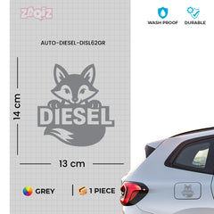 Diesel Sticker for Fuel Tank | Car Exterior Accessory