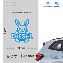 High-Quality Diesel Sticker for Car | Scratch Resistant