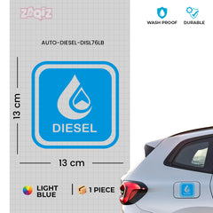 Buy Diesel Sticker for Fuel Tank Cap Online | Zaqiz Collection