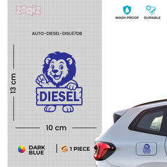 Diesel Sticker for Car | Perfect for Auto Enthusiasts