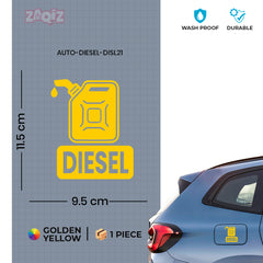 Eco-Friendly Diesel Label for Clarity