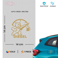 Diesel Sticker for Car | High Adhesion & Fade Proof