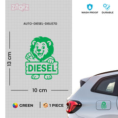 Diesel Sticker for Car | Perfect for Auto Enthusiasts
