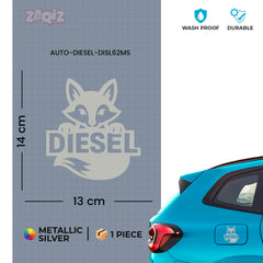 Diesel Sticker for Fuel Tank | Car Exterior Accessory