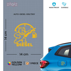 Diesel Sticker for Car | High Adhesion & Fade Proof