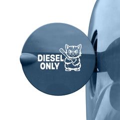 Diesel Fuel Cap Warning Sticker