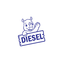 Minimalist Diesel Sticker for Car | Simple & Sleek