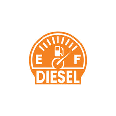 Bright and Bold Diesel Tank Sticker