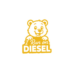 Diesel Sticker for Fuel Tank | Durable Automotive Decal