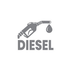 Unique Diesel Label for Fuel Safety
