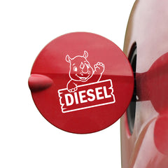 Minimalist Diesel Sticker for Car | Simple & Sleek