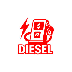 Stylish Diesel Sticker for Car – Long-Lasting Vinyl