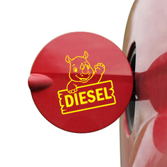 Minimalist Diesel Sticker for Car | Simple & Sleek