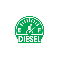 Bright and Bold Diesel Tank Sticker