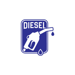 Diesel Warning Decal for Easy Safety