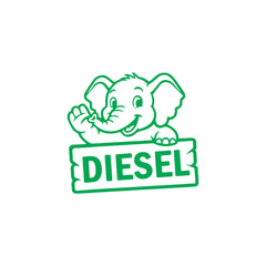 Custom Diesel Sticker for Car | Personalized Fuel Tank Design