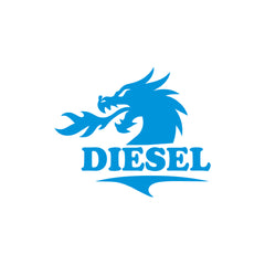 Diesel Sticker for Car | Gloss Finish Fuel Tank Decal