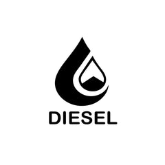 Diesel Sticker for Car | Vibrant Fuel Tank Label