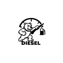 Diesel Sticker for Car | High Adhesion & Fade Proof