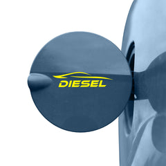 Compact Diesel Label for Clear Signage