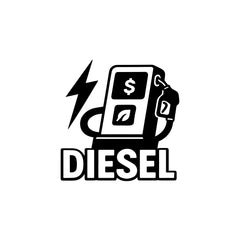 Stylish Diesel Sticker for Car – Long-Lasting Vinyl