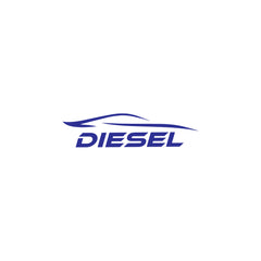 Compact Diesel Label for Clear Signage
