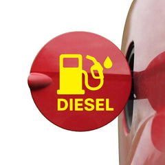 Creative Diesel Sticker for Car Fuel Tank Cap