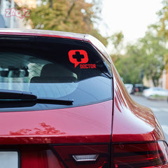 Doctor Warning Tag for Roads and Highways